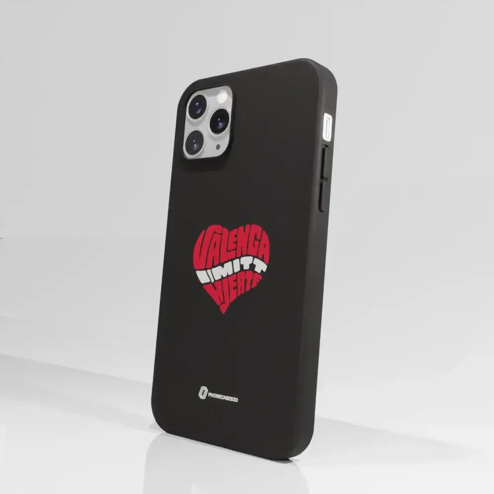VIF Official Black Compostable Phone Case Heart Design - Image 46