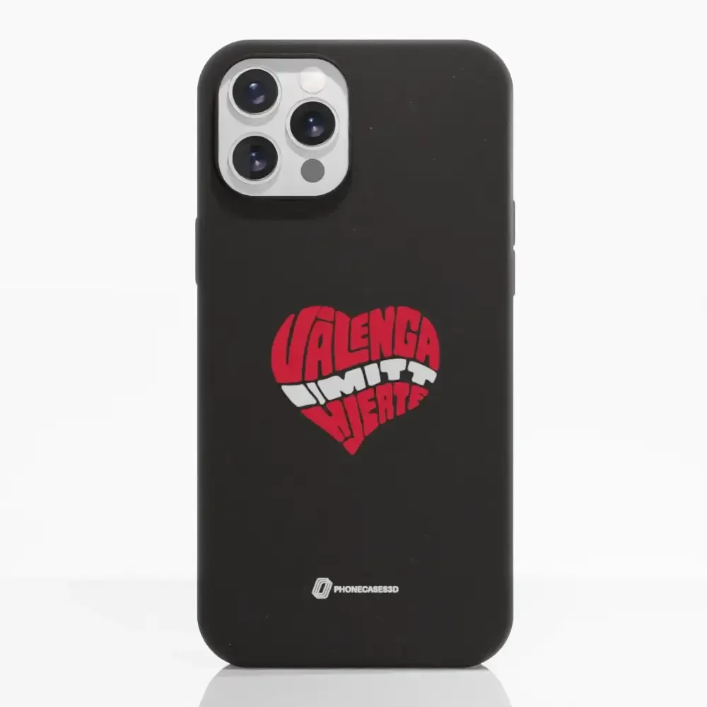 VIF Official Black Compostable Phone Case Heart Design - Image 5