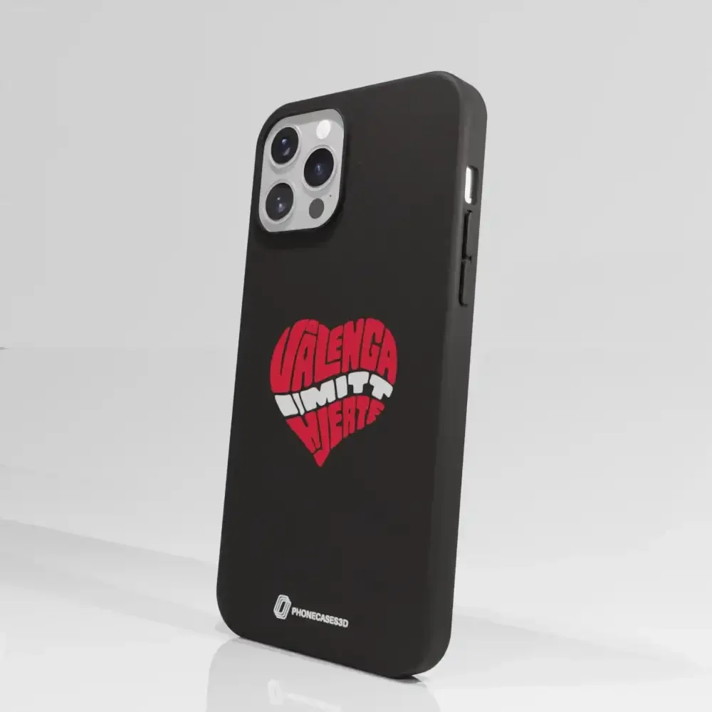 VIF Official Black Compostable Phone Case Heart Design - Image 50