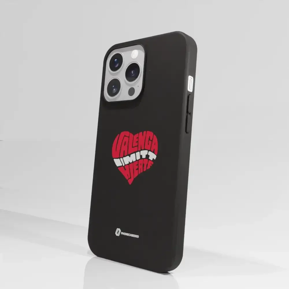 VIF Official Black Compostable Phone Case Heart Design - Image 52