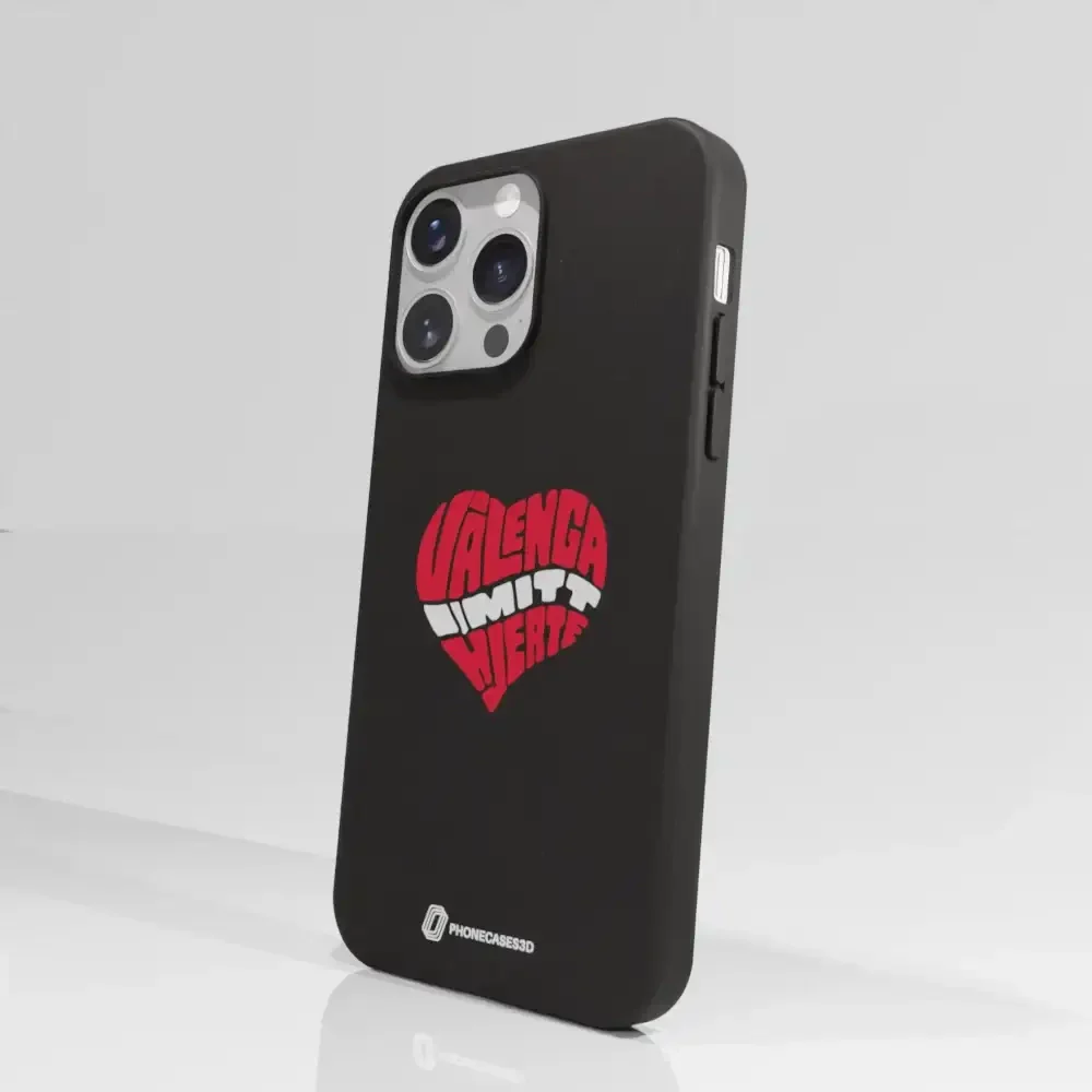 VIF Official Black Compostable Phone Case Heart Design - Image 57