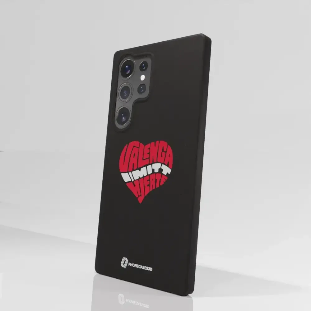 VIF Official Black Compostable Phone Case Heart Design - Image 81