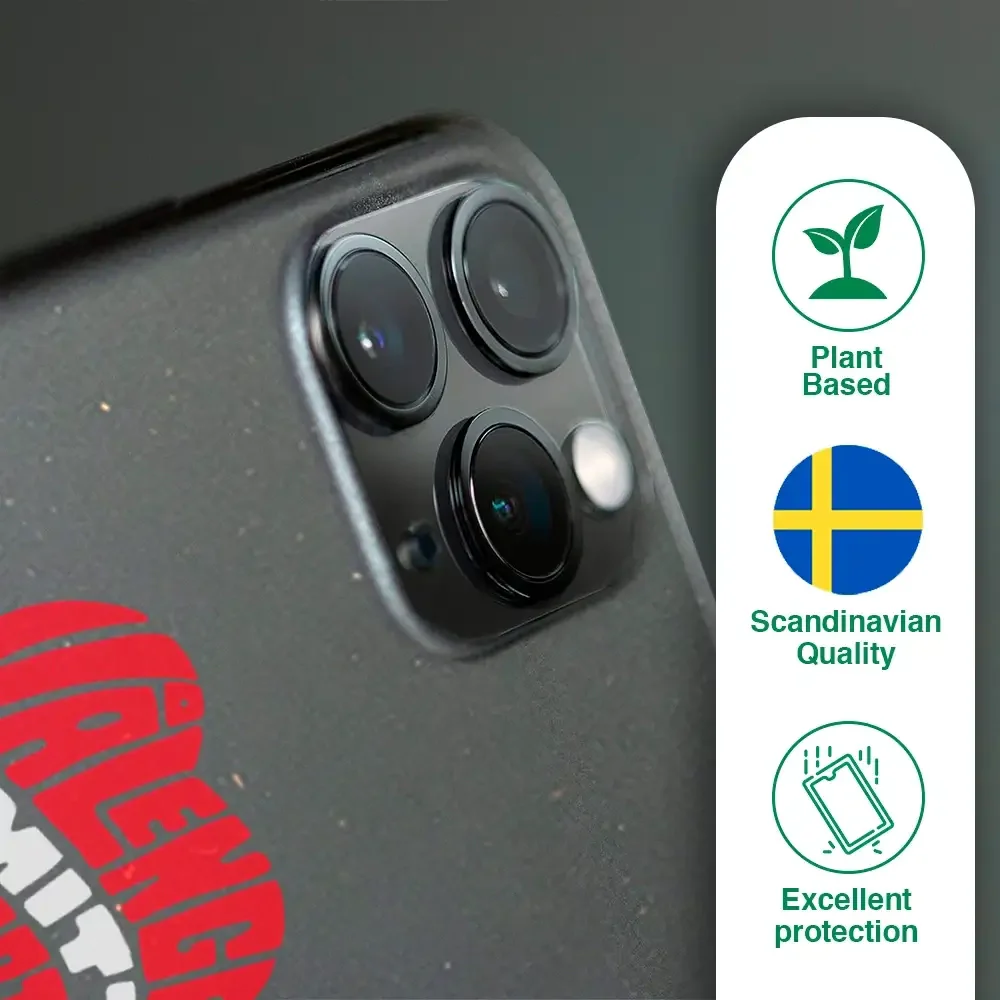 VIF Official Black Compostable Phone Case Heart Design - Image 83