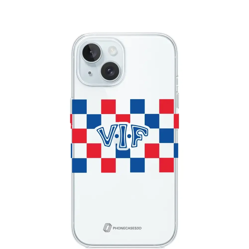 VIF Official Clear Phone Case Design square pattern - Image 11
