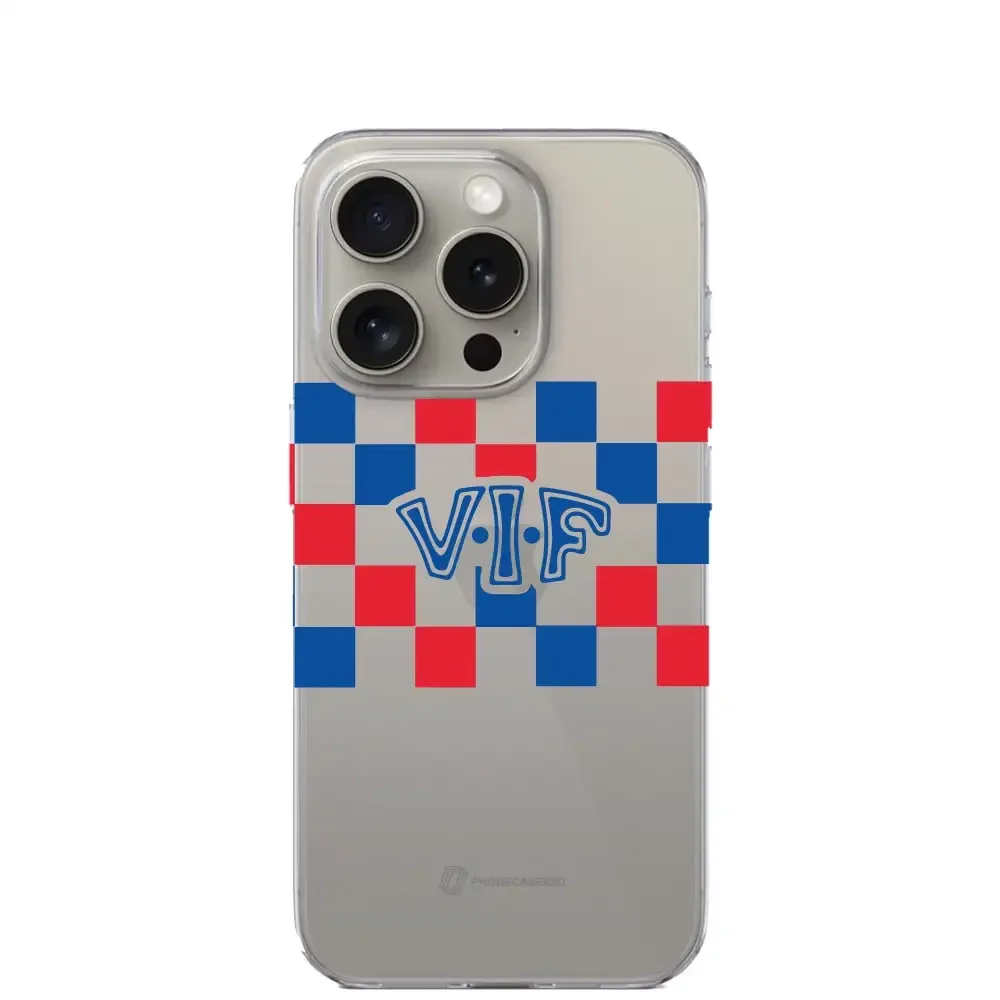 VIF Official Clear Phone Case Design square pattern - Image 12