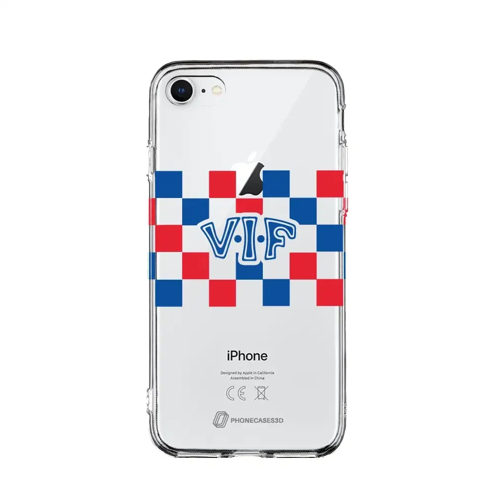 VIF Official Clear Phone Case Design square pattern - Image 20