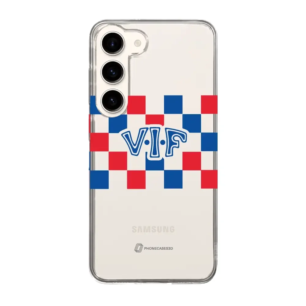 VIF Official Clear Phone Case Design square pattern - Image 26
