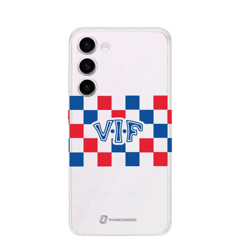 VIF Official Clear Phone Case Design square pattern - Image 27