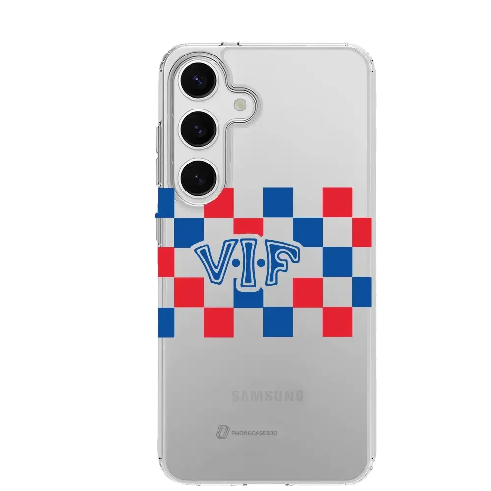 VIF Official Clear Phone Case Design square pattern - Image 29