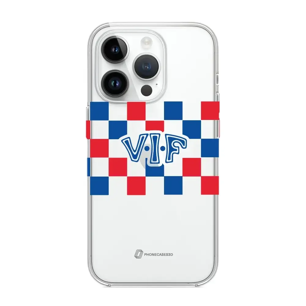 VIF Official Clear Phone Case Design square pattern - Image 5