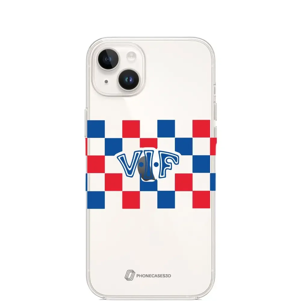 VIF Official Clear Phone Case Design square pattern - Image 7
