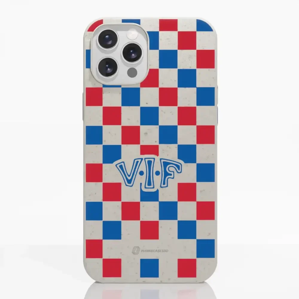 VIF Official Compostable Phone Case Design square pattern - Image 5