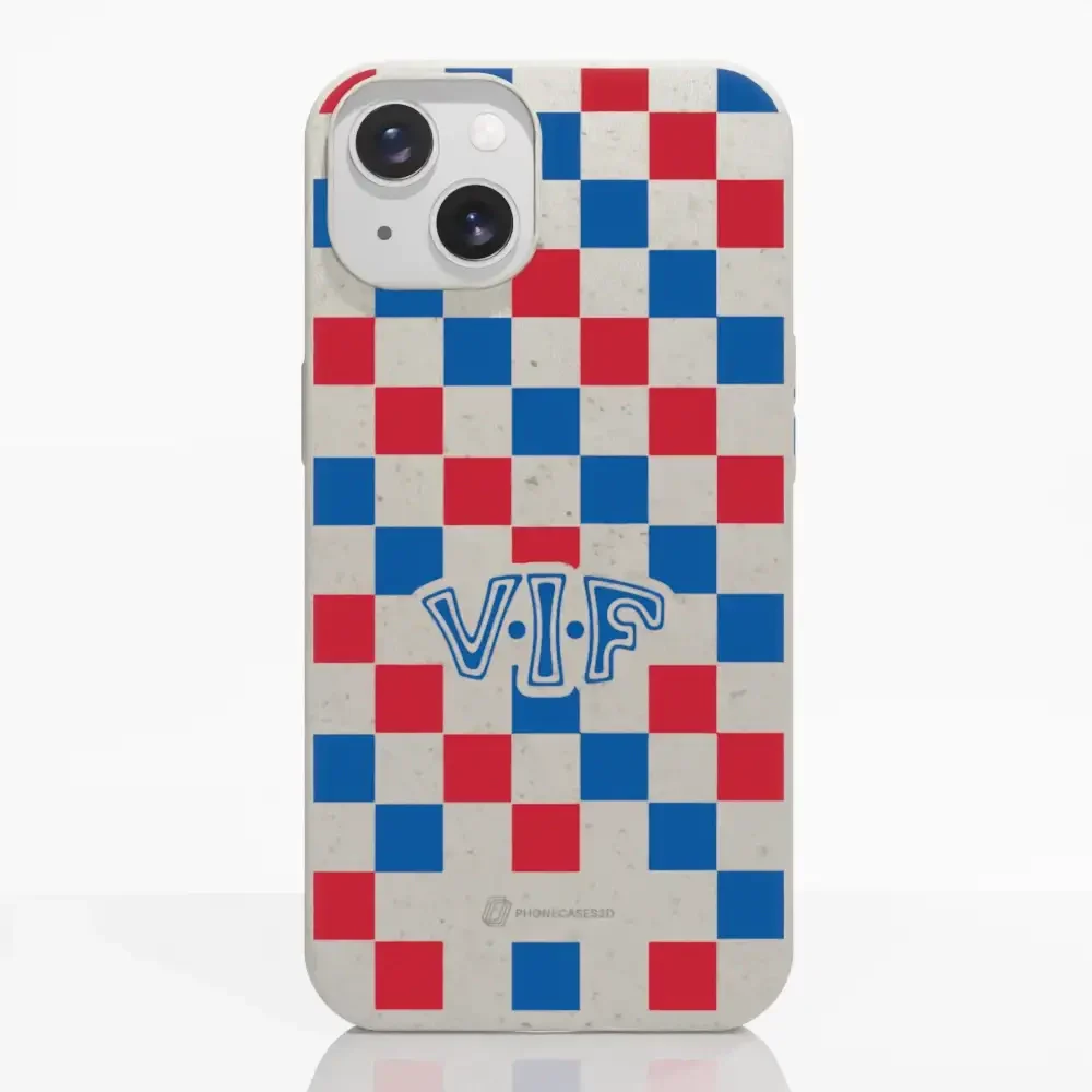 VIF Official Compostable Phone Case Design square pattern - Image 7