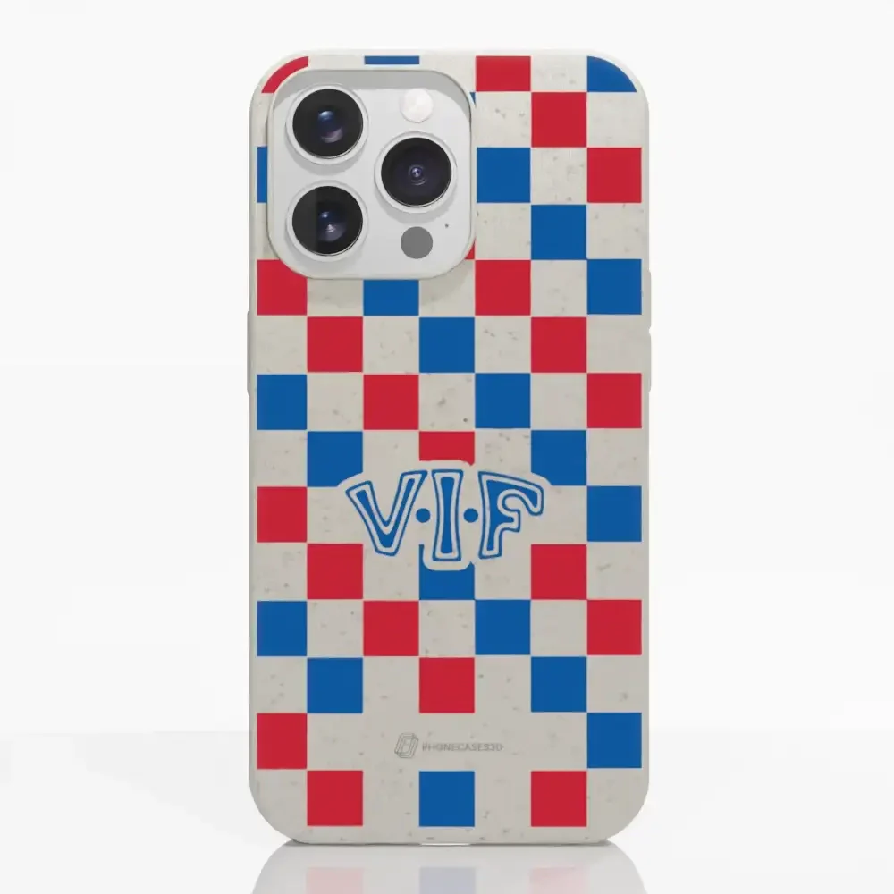 VIF Official Compostable Phone Case Design square pattern - Image 8
