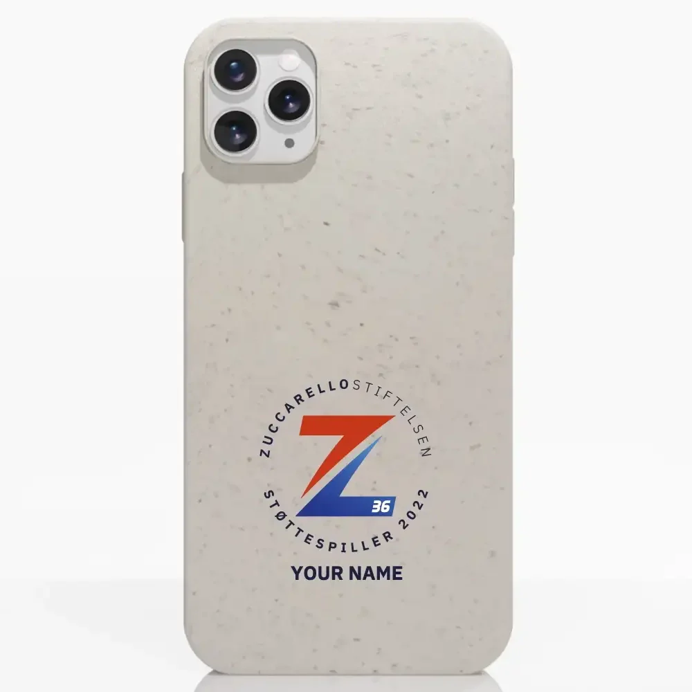 Zuccarello / Joshua Foundation Official Compostable Phone Case Design 2 + Name - Image 3