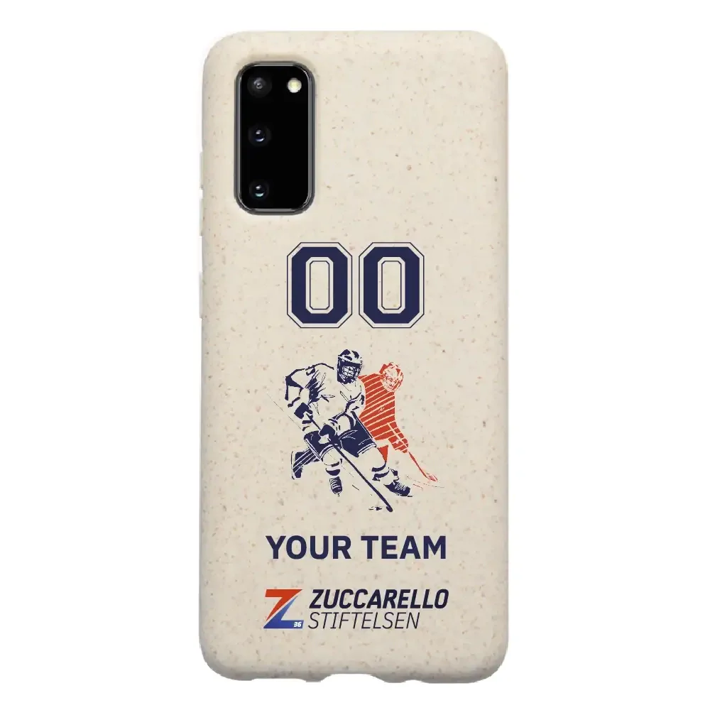Zuccarello / Joshua Foundation Official Compostable Phone Case Design 22 + Name and Number - Image 23