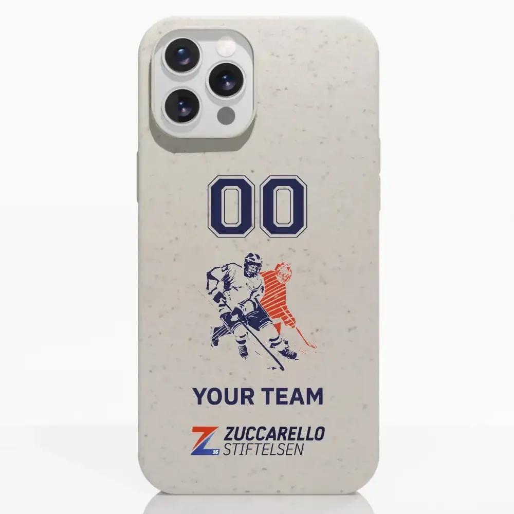 Zuccarello / Joshua Foundation Official Compostable Phone Case Design 22 + Name and Number - Image 5